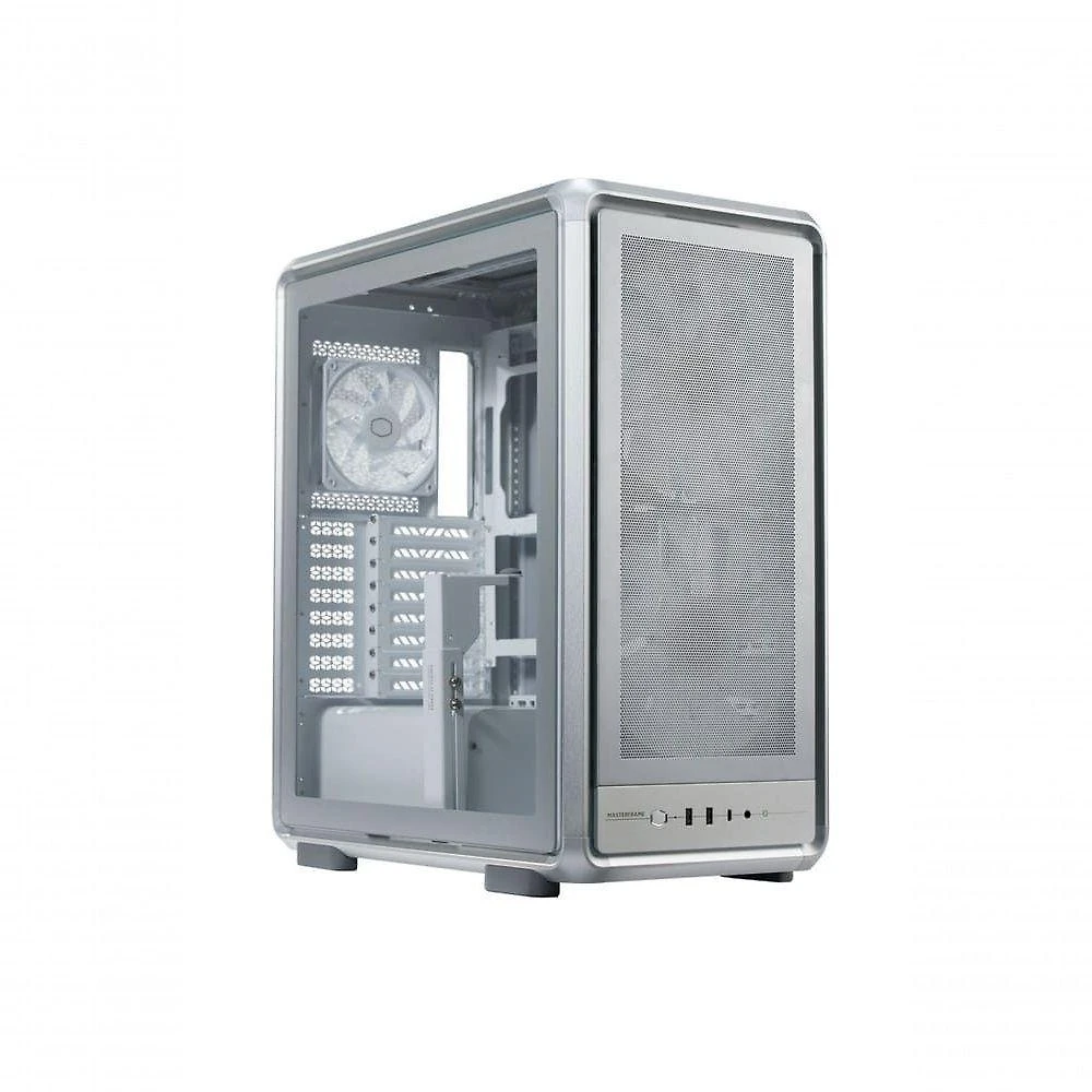 Gabinete para Computador Masterframe 500 Mesh Silver MF500M-SHNN-S00 Mid Tower ATX Vidro Temperado