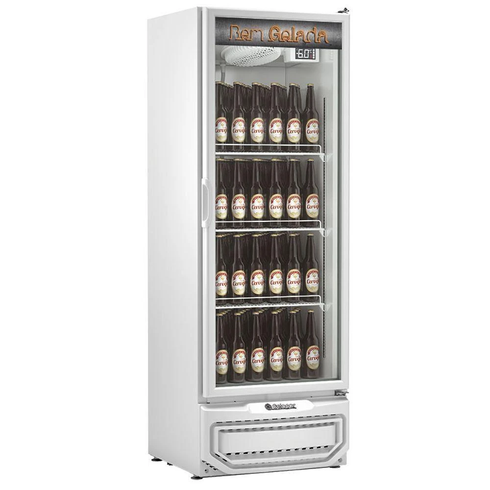 Cervejeira Vertical 410 Litros Gcb40v Branca Gelopar 110V