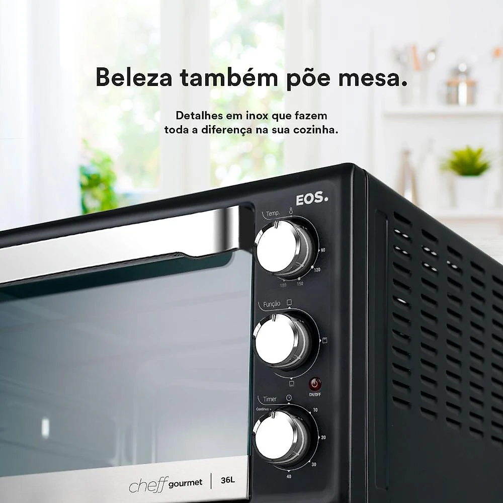 Forno Elétrico EOS EFE36PP 36 Litros 1800W 220V