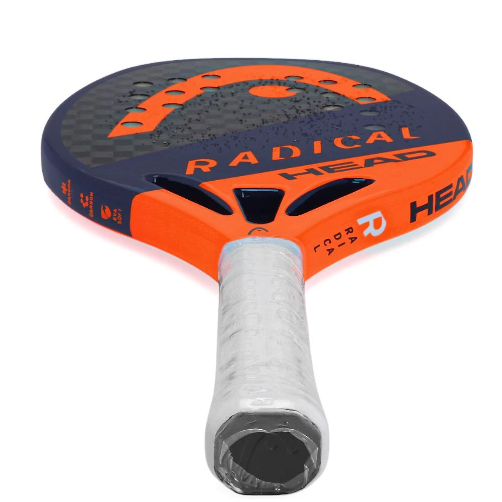 Raquete de Beach Tennis Head Radical Marinho e Laranja