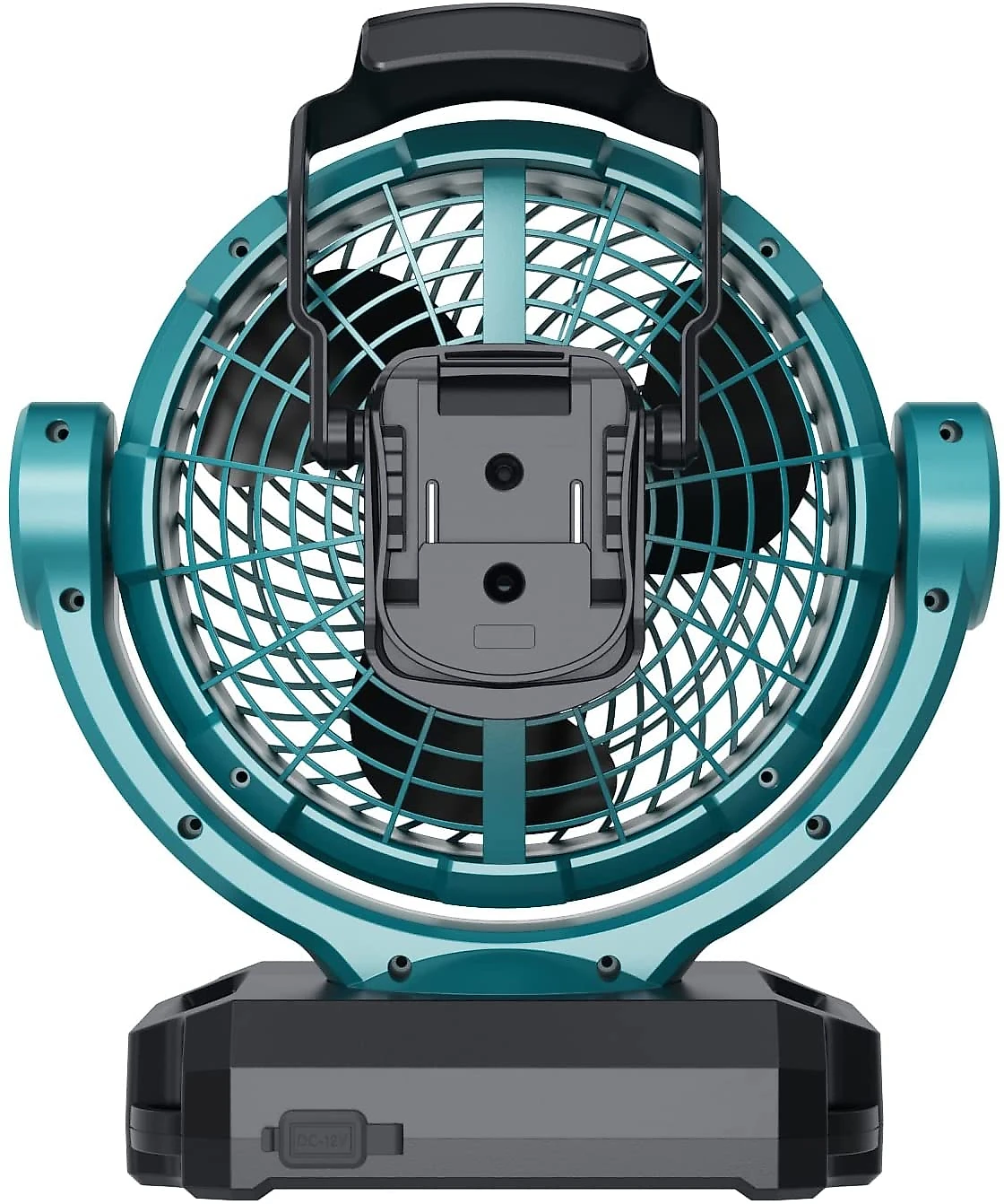 DTEZTECH MT FAN Ventilador de Mesa Portátil 3 Velocidades Ajustáveis 110V Preto