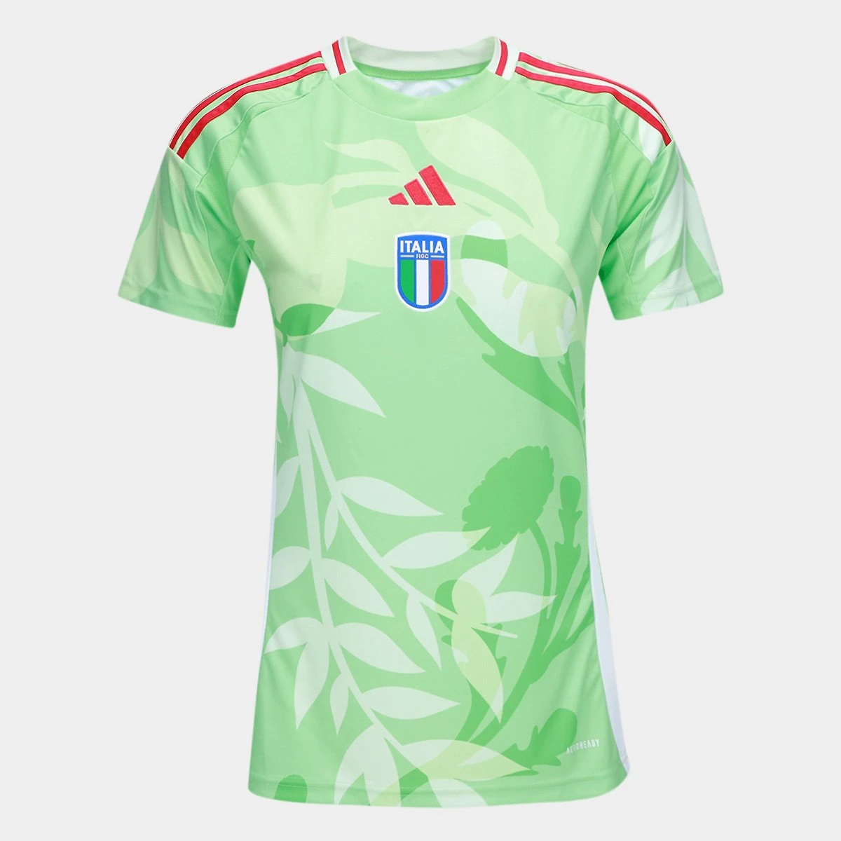 Miniatura Camisa Italia Away 25/26 s/n Torcedor Adidas Feminina Verde - G