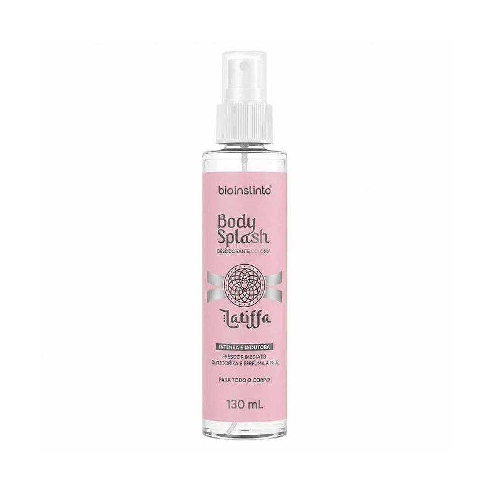Body Splash Latiffa Desodorante Colônia Fragrância Intensa e Sedutora 130ML Bio Instinto