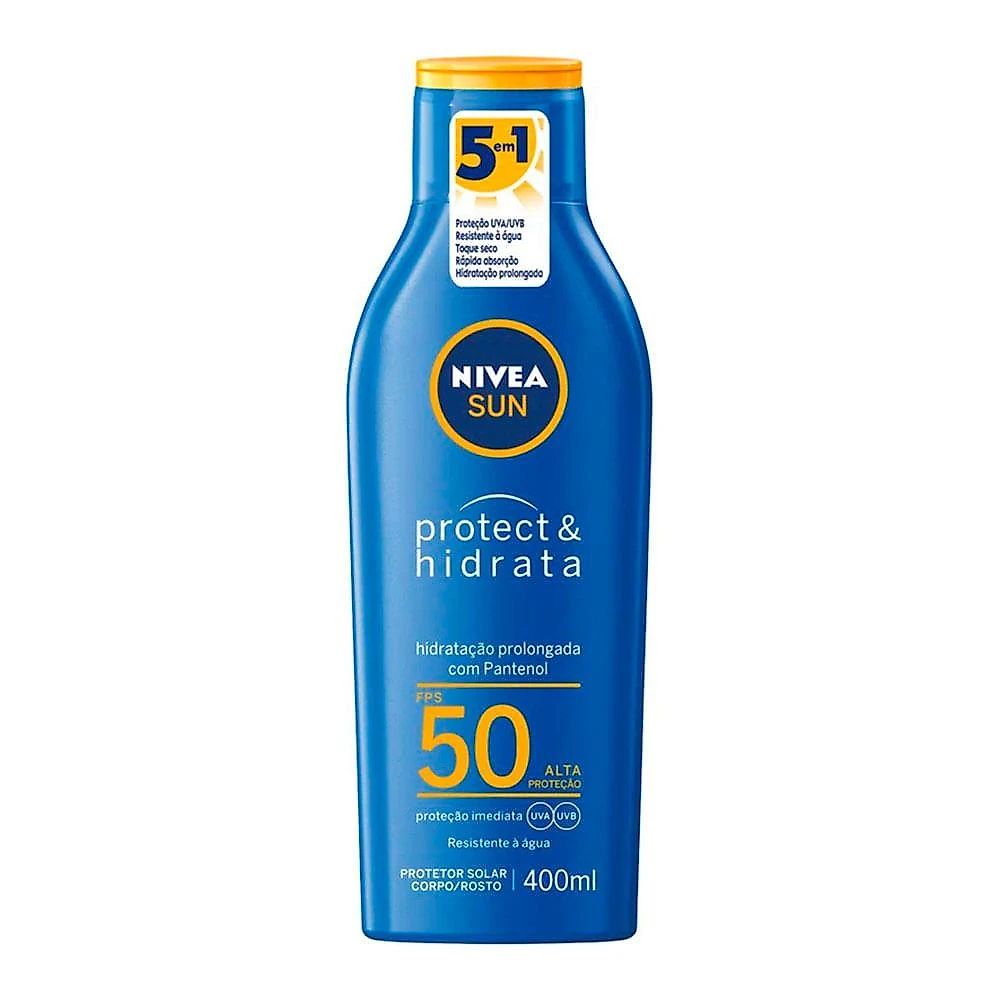 Protetor solar nivea sun protect & hidrata fps50 400ml