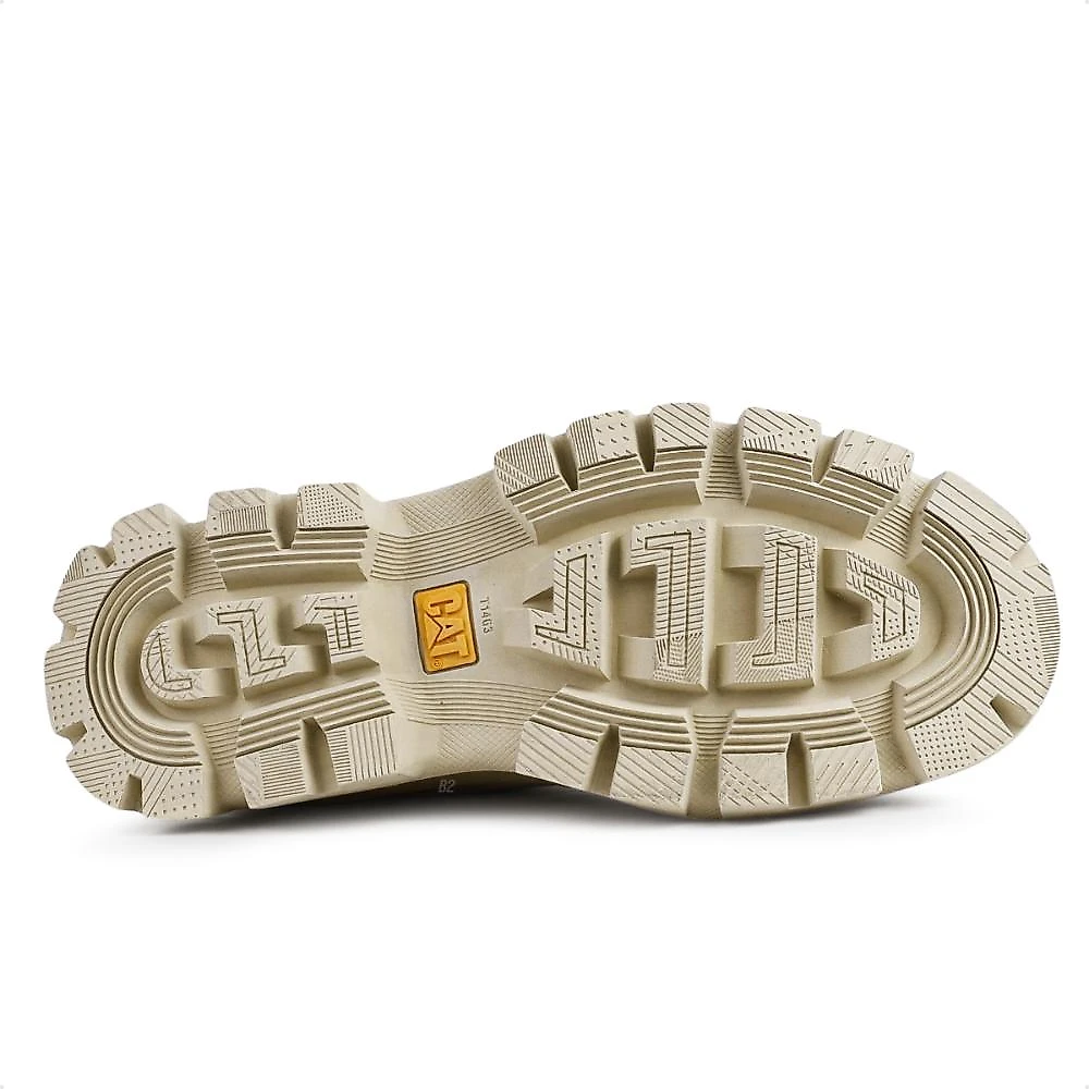 Bota Caterpillar Original Hardwear Chelsea Feminina Bege / Off White - 34