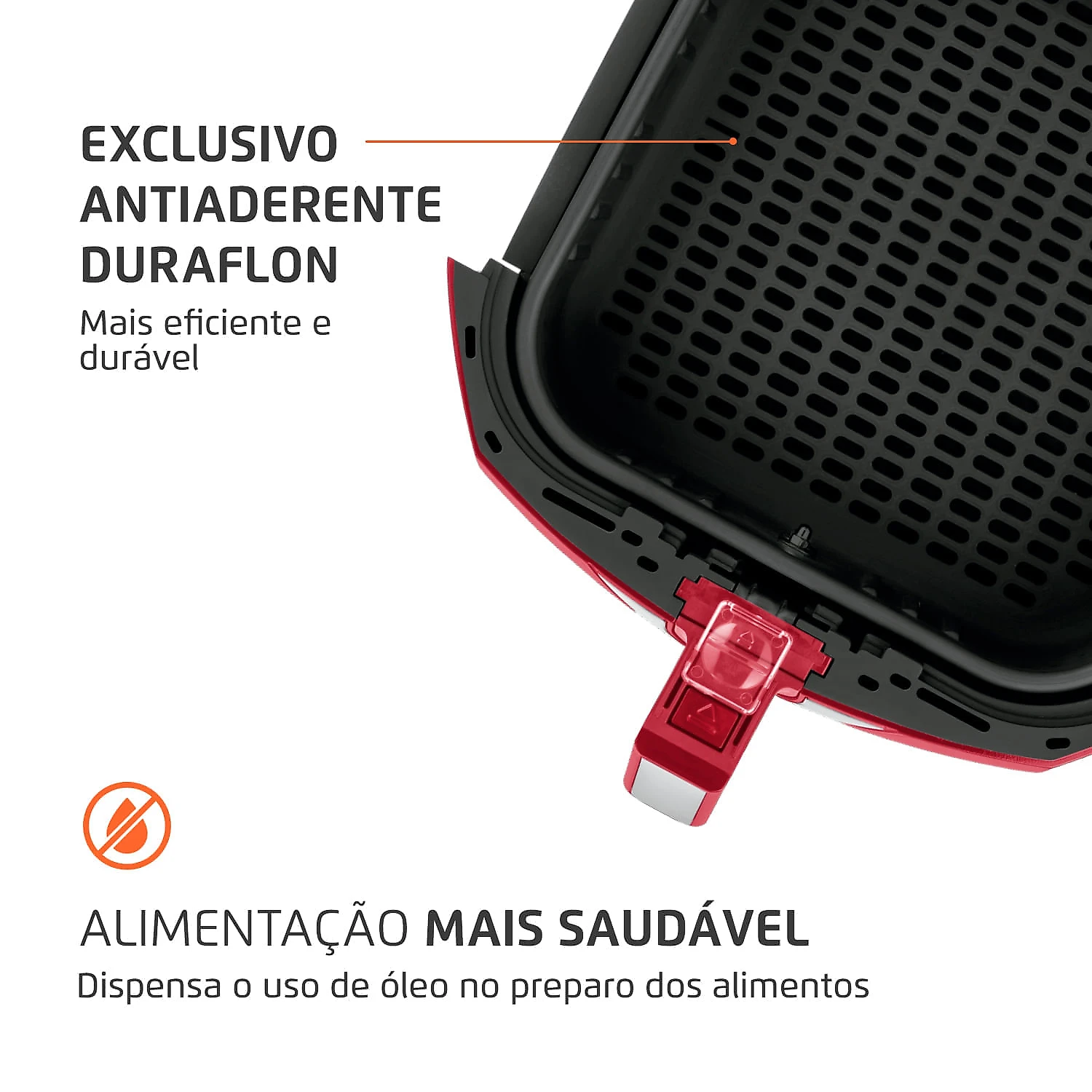 Fritadeira Sem Óleo Air Fryer 6 Litros AFN-60-RI Mondial 127V
