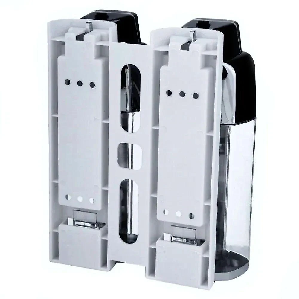 Dispenser Duplo Shampoo Sabonete Liquido Kit 10 Unidades Banheiro Hotel Casa Shopping Restaurante
