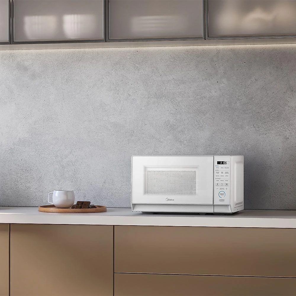 Microondas Mastercook Mhp20b 20 Litros Midea Branco 127 V