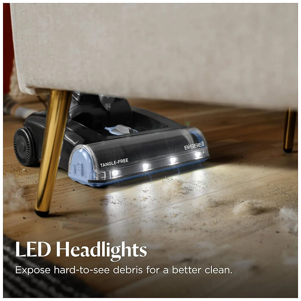 Aspirador Vertical Bissell CleanView Max 4072L com Faróis LED Anti-Emaranhado Extensão Ativa 110V
