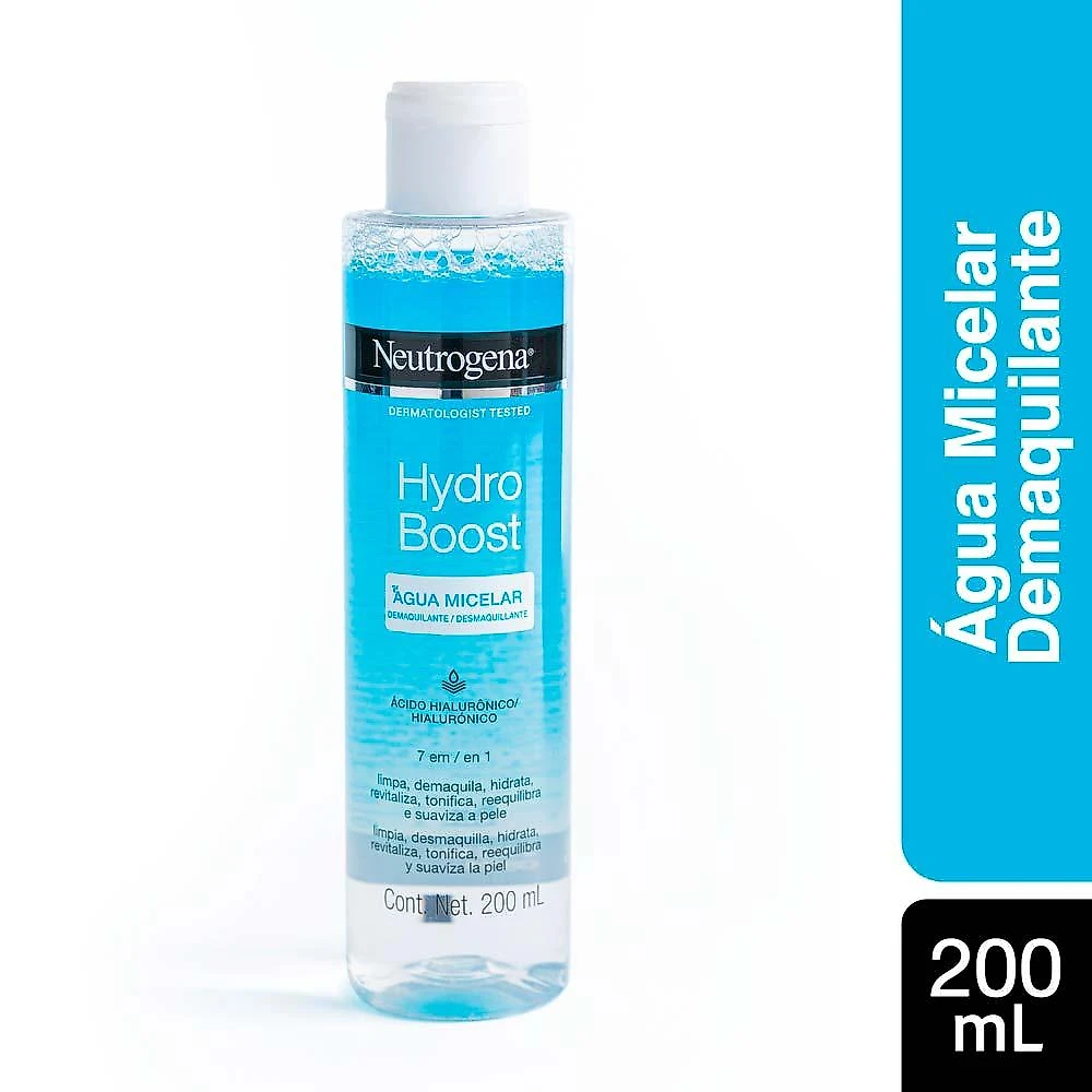 Água micelar neutrogena – hydro boost 7 em 1 200ml