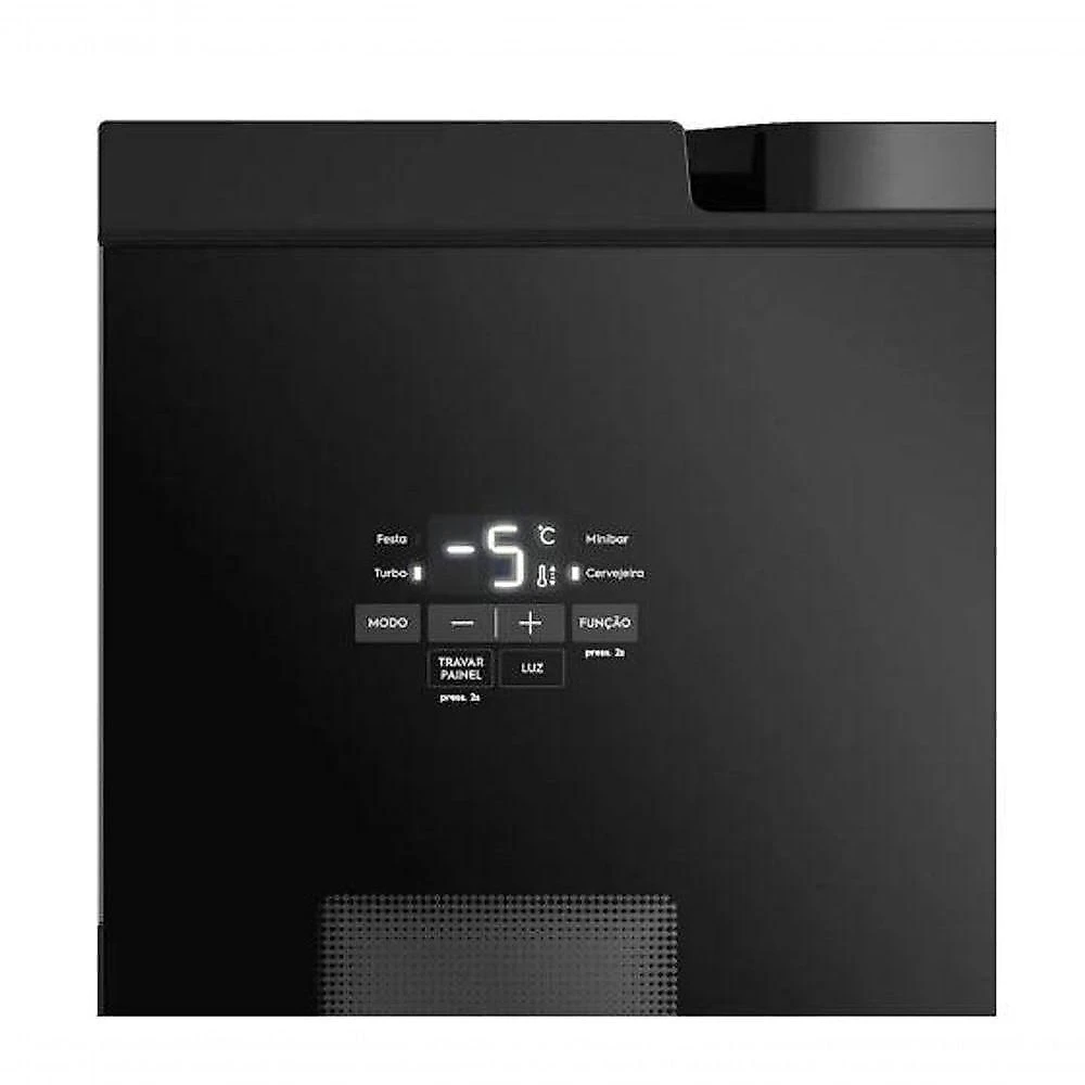 Cervejeira Home Bar Electrolux Frost Free 100L Porta De Vidro EB100 Preto 110V
