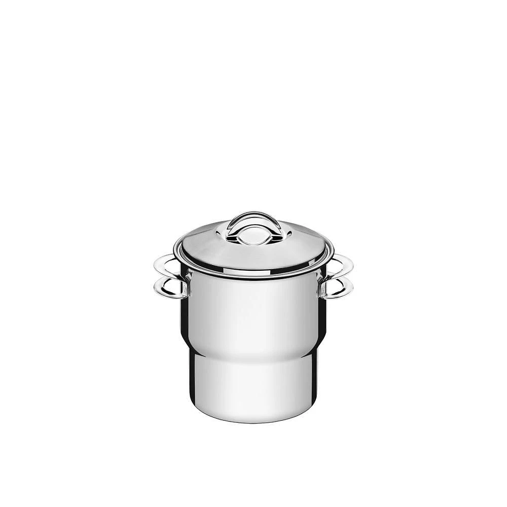 Cuscuzeira Solar em Aço Inox com Tela Perfurada e Tampa com Saída de Vapor Inox Tramontina