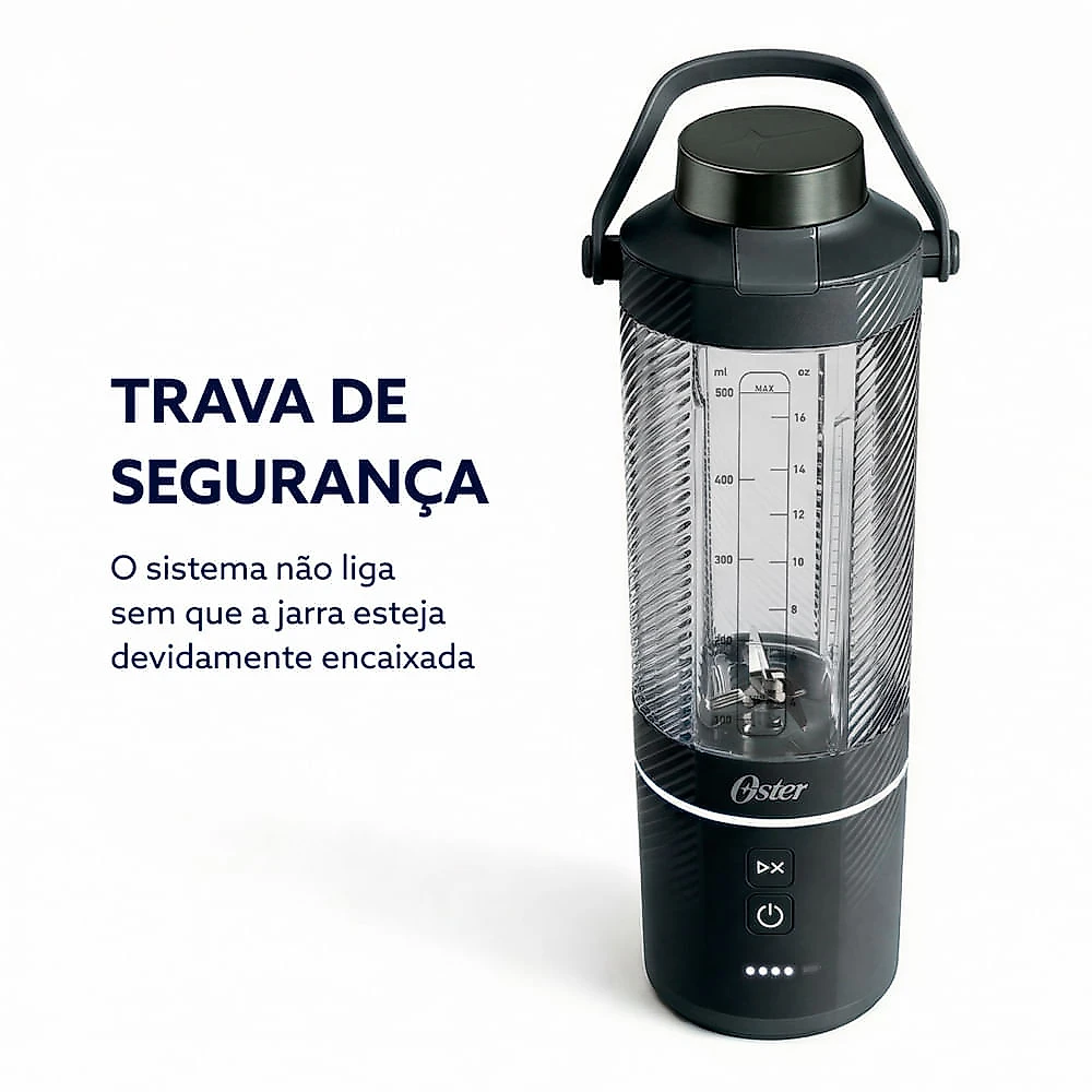 Blender Oster com 01 Velocidade e Capacidade 0,5 Litros - BLSTGFP-B20-000 BIVOLT