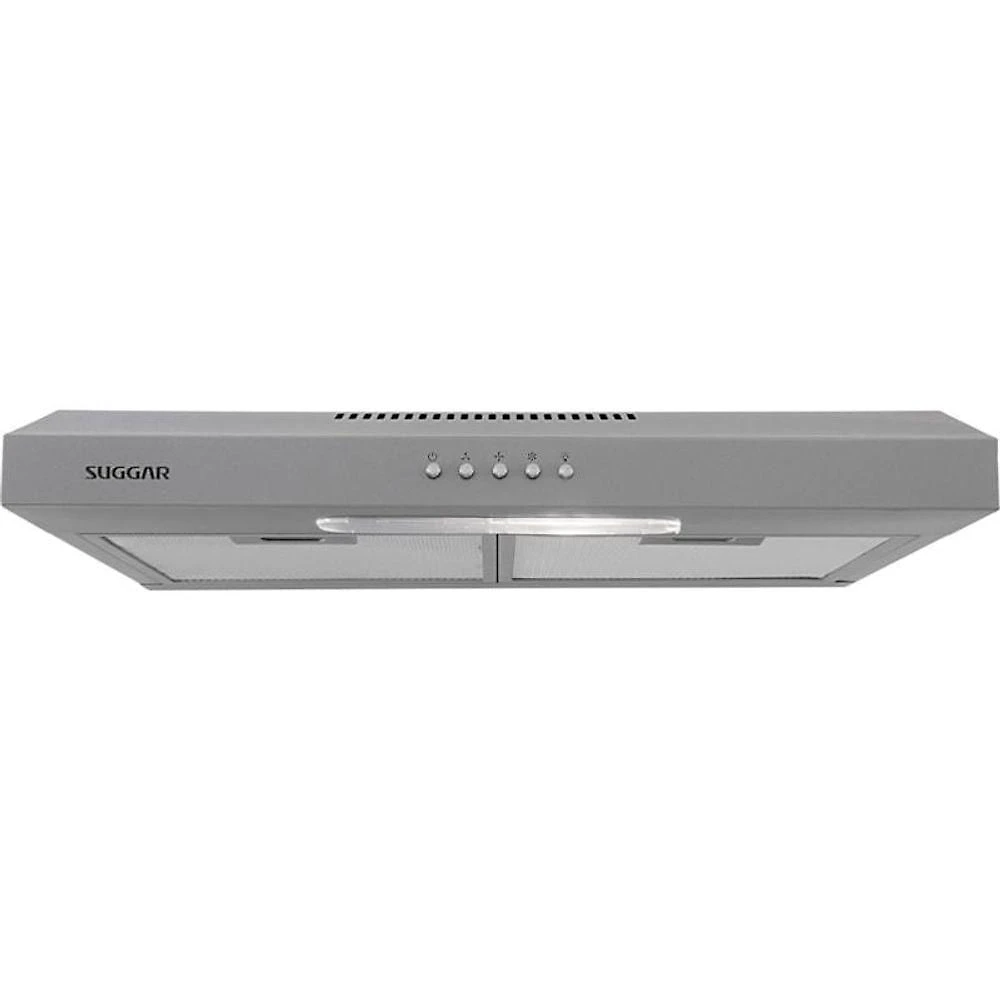 Depurador E Exaustor De Ar Slim 60 Cm Prata Suggar 220V