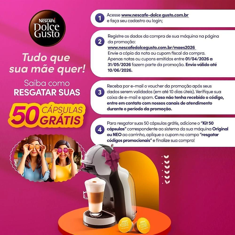 Cafeteira nescafe dolce gusto mini me automatica 110v