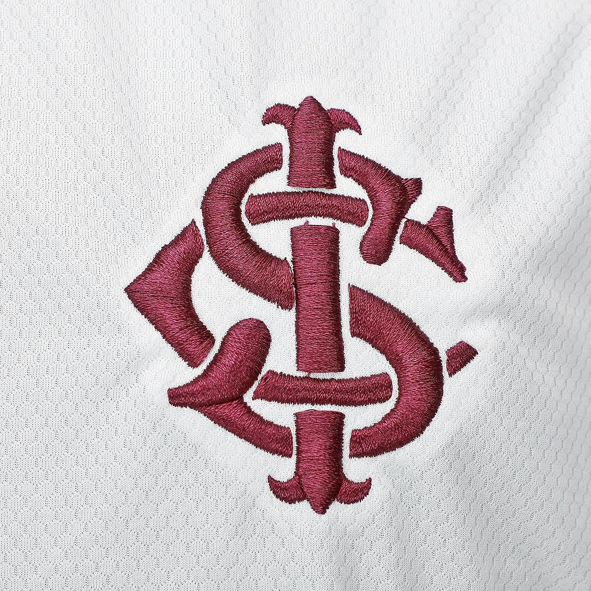 Miniatura Camiseta Internacional Champion II Masculina Branco+Vinho - G