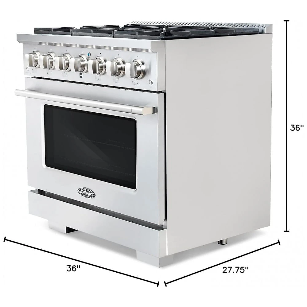 Fogão 6 bocas 91cm Cosmo inox Vista forno a gás 127L convecção dupla 110V