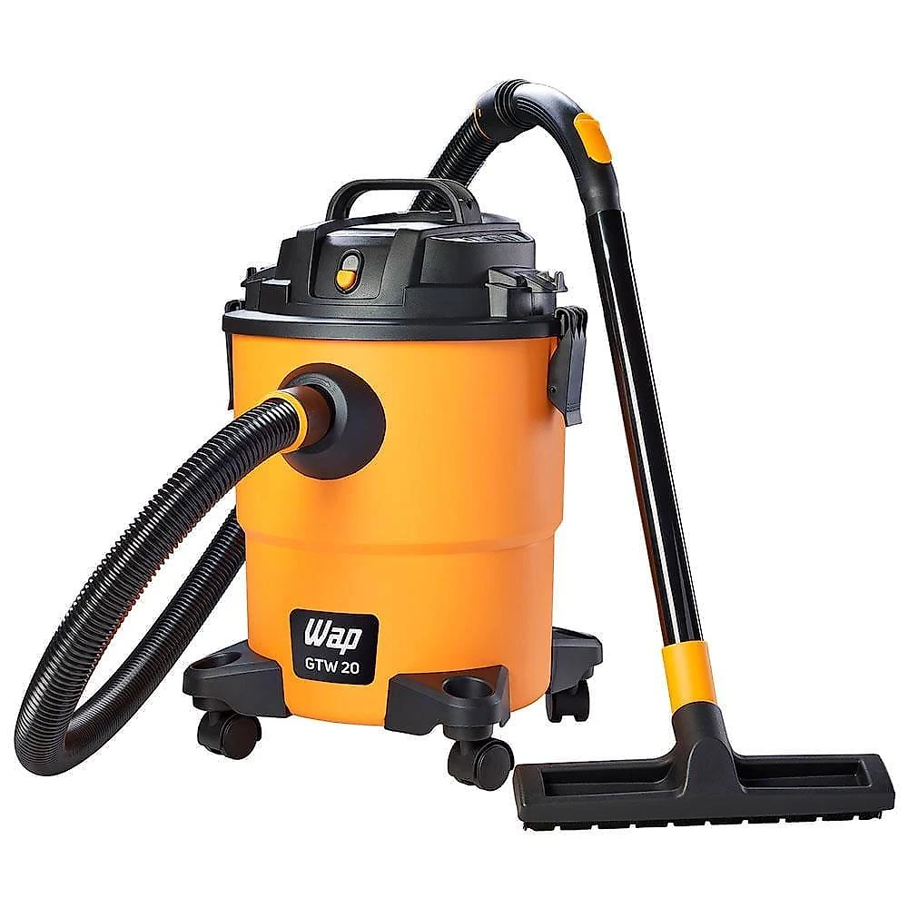 Aspirador de pó e Água wap gtw 20 1600w com motor universal e 160 mbar - amarelo/preto 110