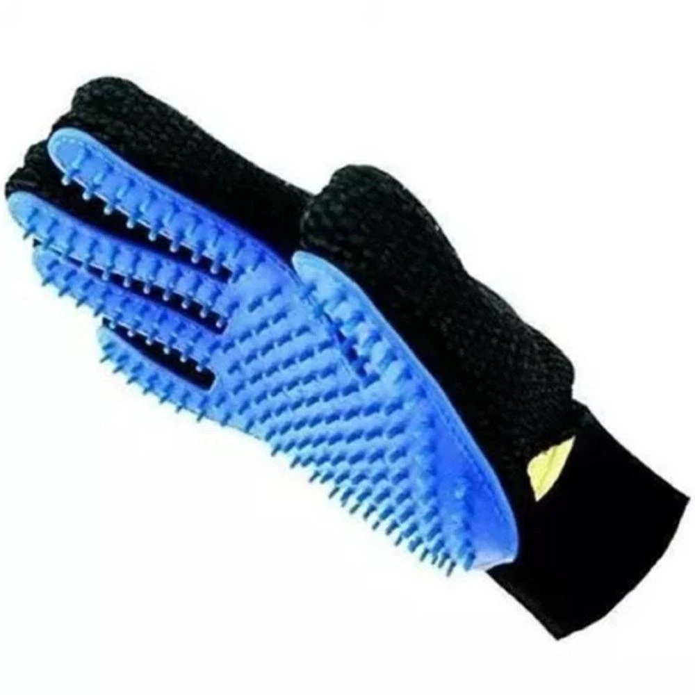 Luva Massageadora de Pelos Shopmix para Cães e Gatos Silicone Tamanho Único