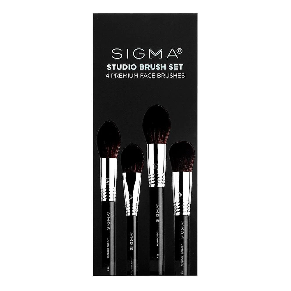 Sigma beauty studio brush set kit – 4 pincéis de maquiagem