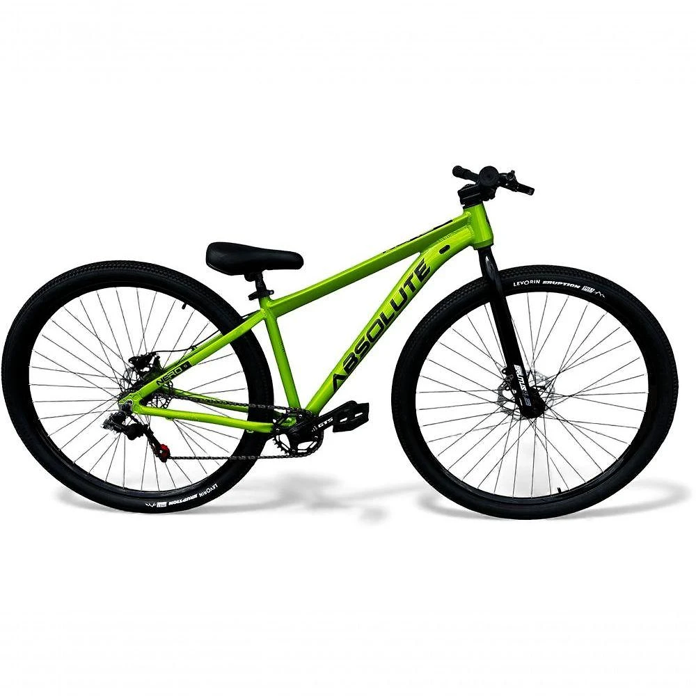 Bicicleta Aro 29 Absolute Nero 5 Freeride K7 Single Freio Hidraulico Shimano Mt200 Garfo Rigido Verde