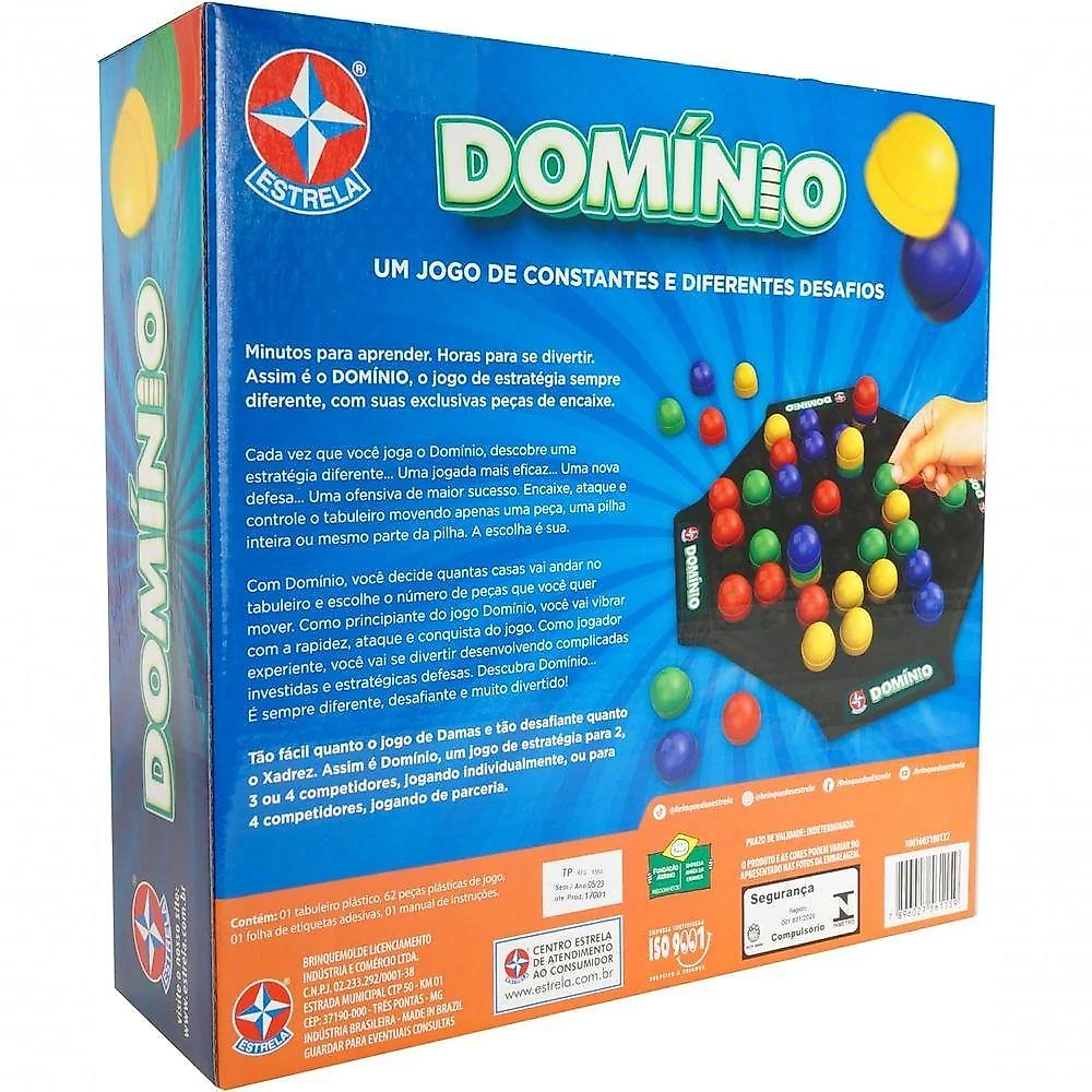 Jogo Domínio - Estrela