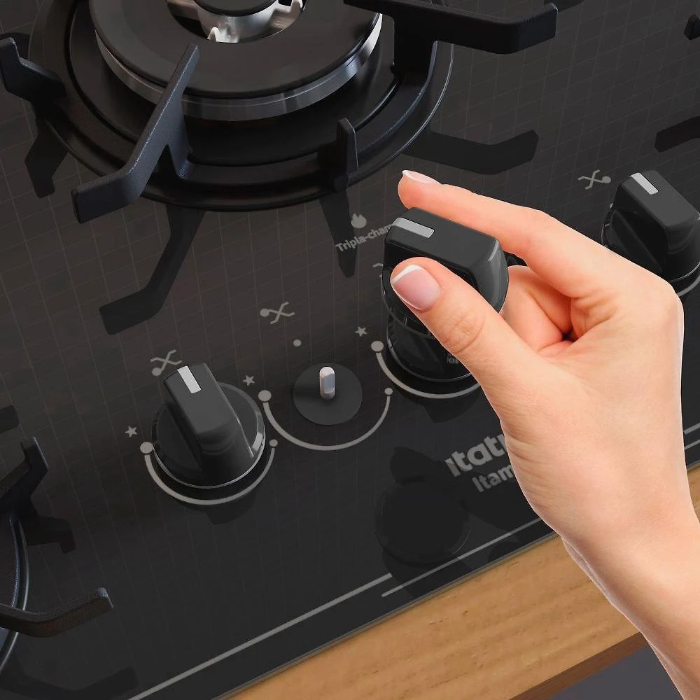 Fogão Cooktop Itatiaia Itamaster 4 Bocas Tripla Chamas