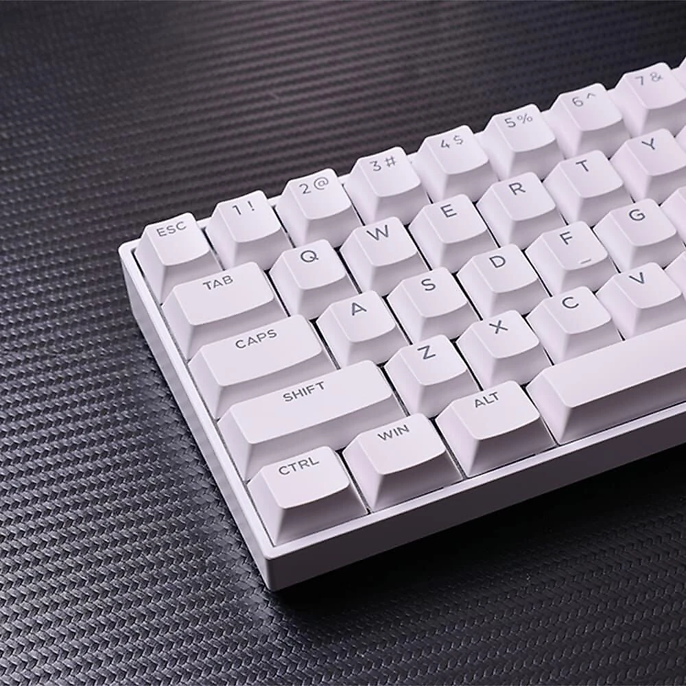 Teclado Magnético Gamer MCHOSE Ace 60 Hall Effect, RGB, Switch Magnético Uranus Standard, Branco - Ace60-7A