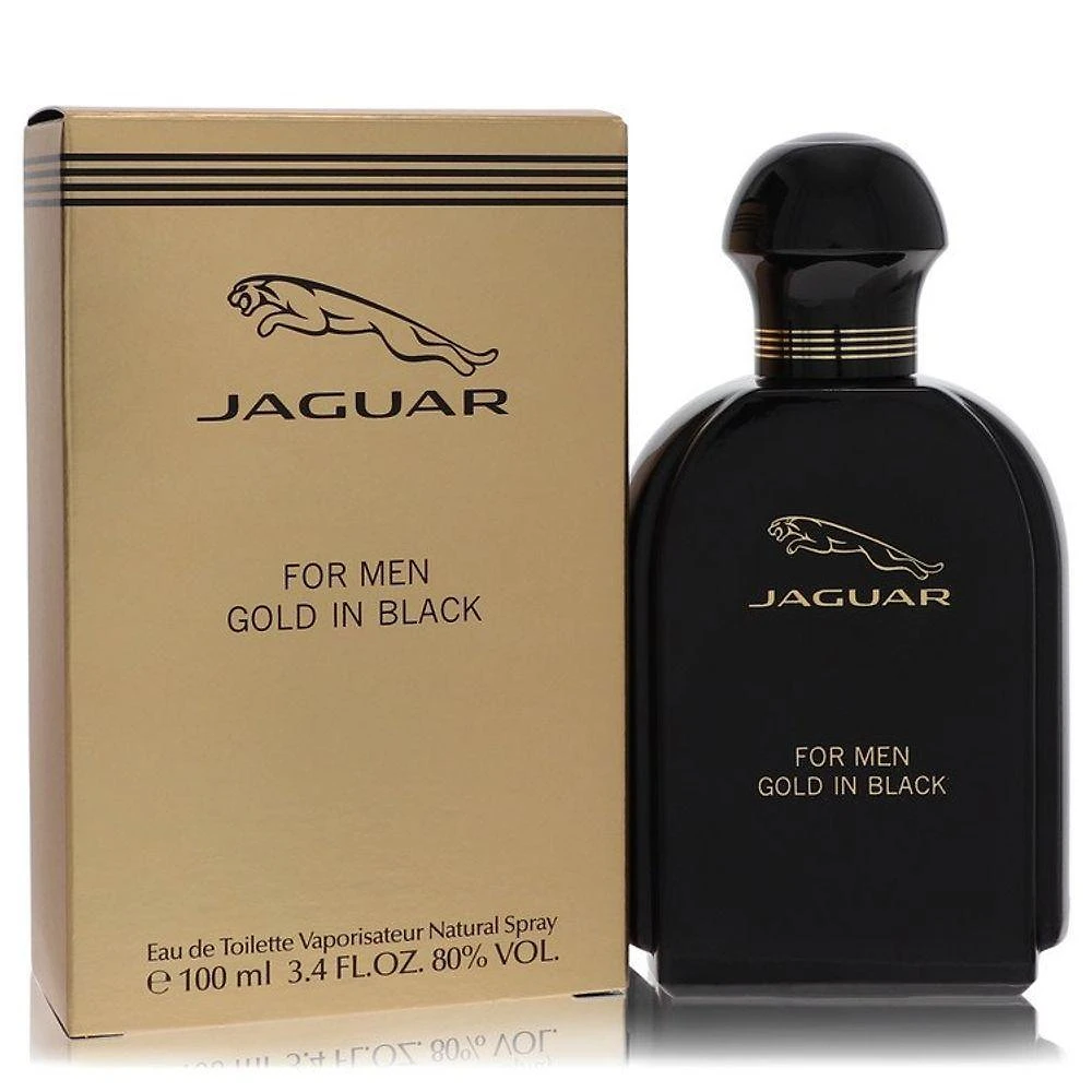 Col. Masculina Gold In Black Jaguar 100 Ml Eau De Toilette