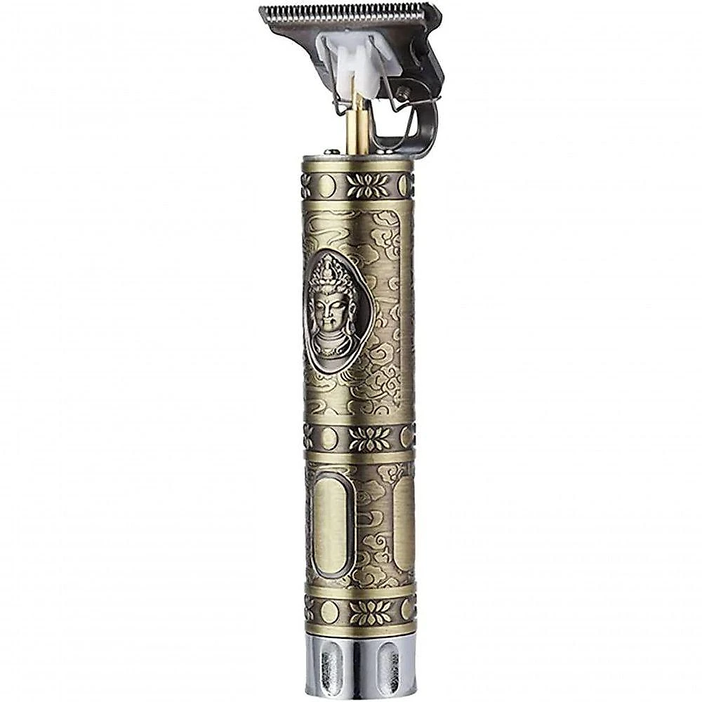Máquina Acabamento Corte Cabelo Barba Profissional Q-2486 Buda