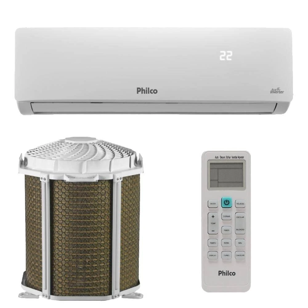 Ar condicionado split inverter philco pac9fc 9000 btus frio 220v