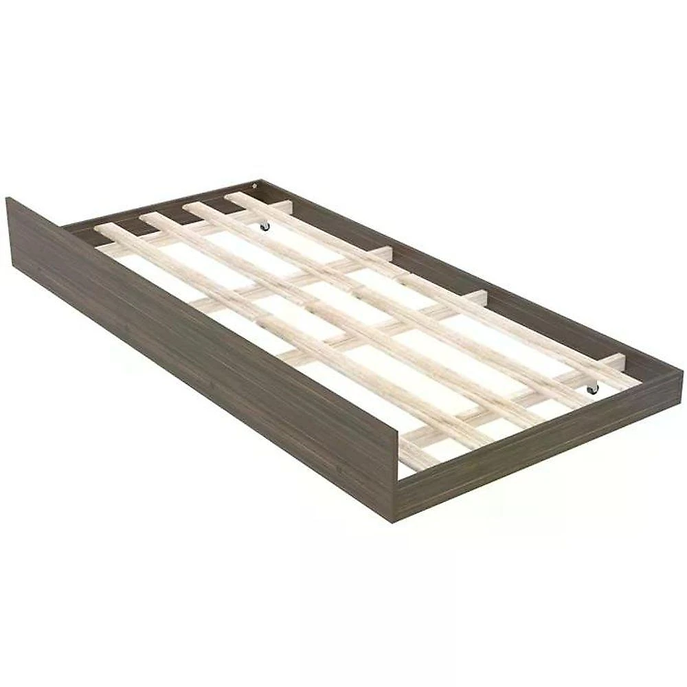 Cama Auxilar Solteiro Cm8008 Nogal Tecno Mobili Nogal