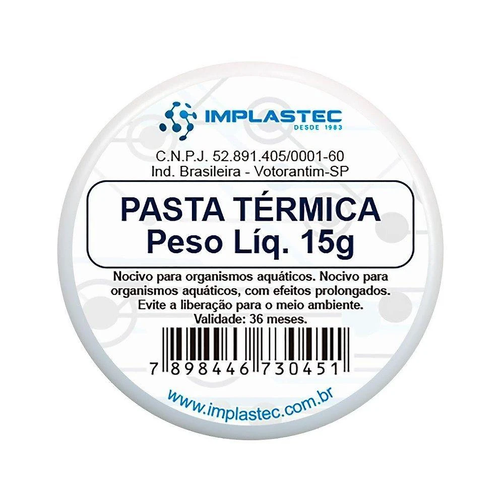 Pasta Térmica Pote 15g - Pc - 30