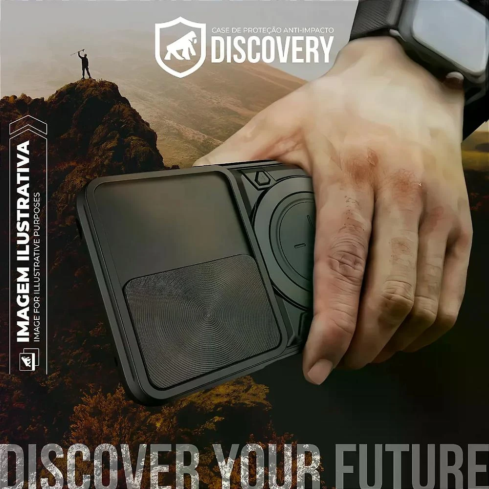 Miniatura Capa para Motorola Moto Edge 60 Fusion 5G - Discovery - Gshield