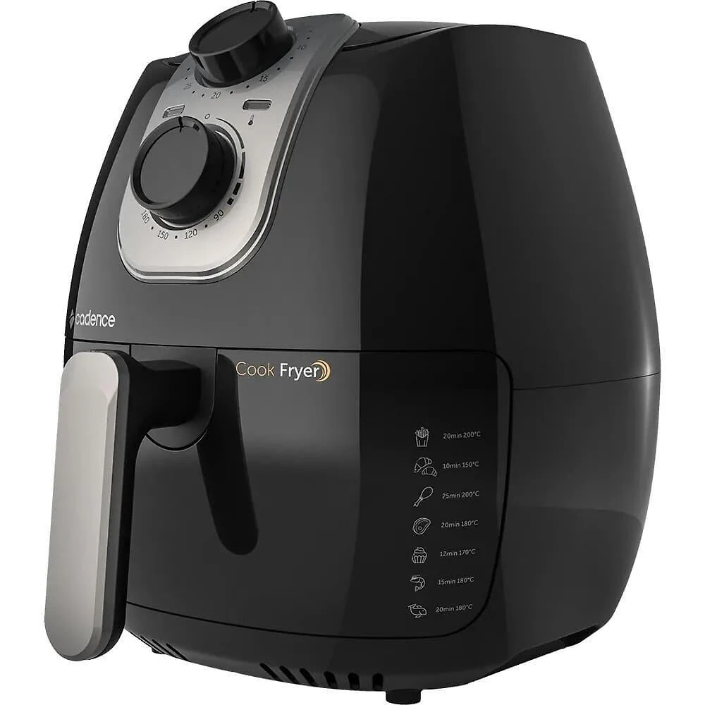 Fritadeira Cadence Air Fryer Preto 2.6L FRT525