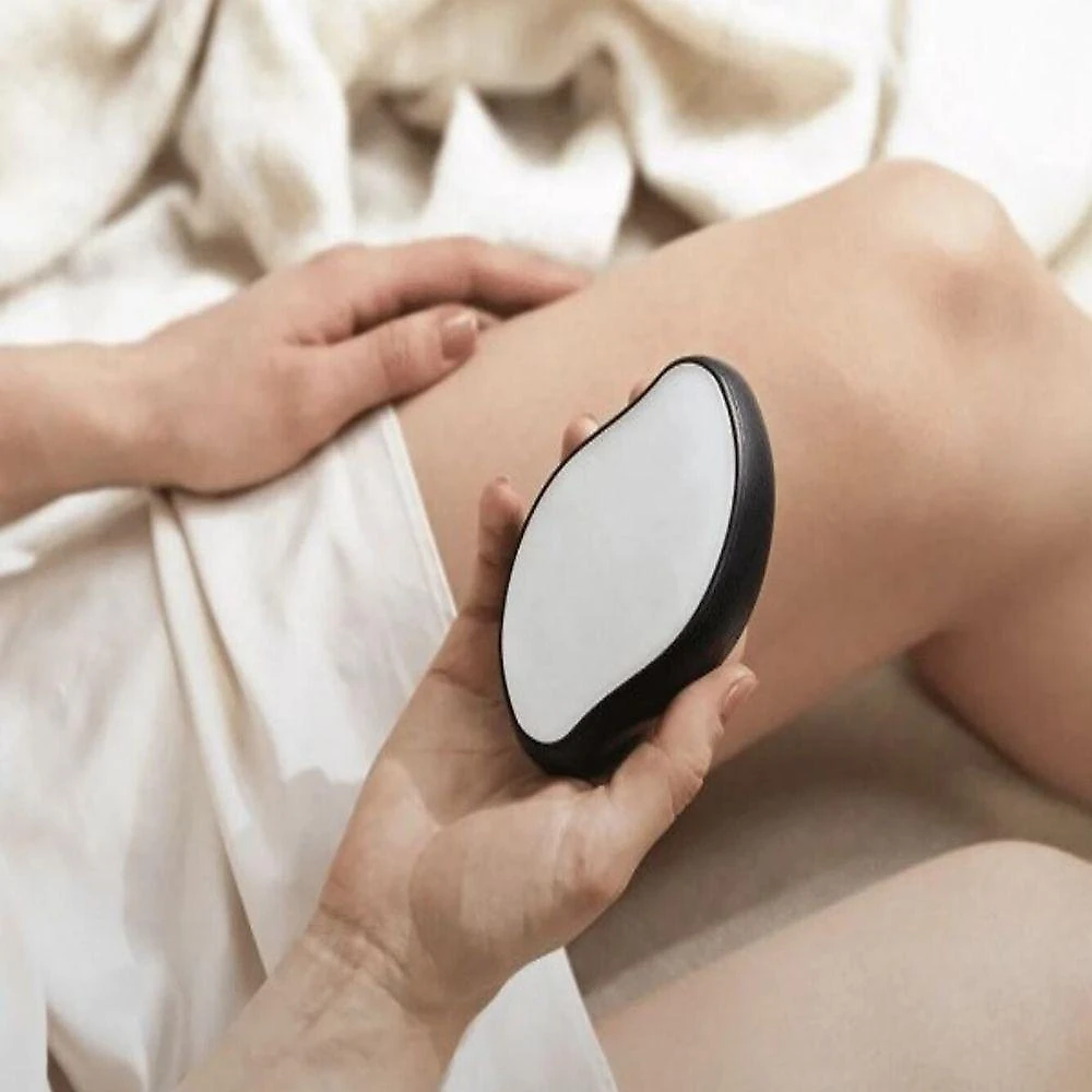 Pedra Depiladora Cristal Magico Remove Pelos Do Corpo Higienizador Pele Limpa Maos Braços Pernas Rosto