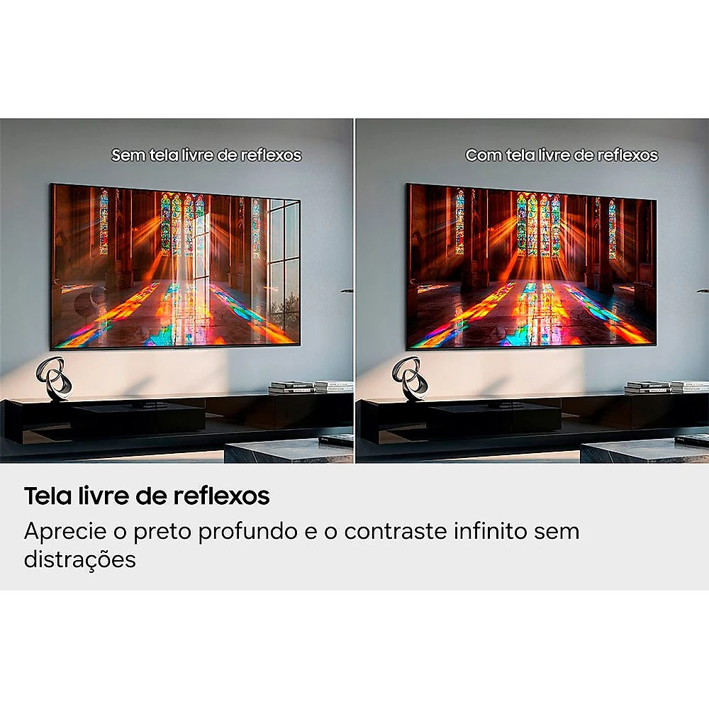 Smart TV 4K Samsung OLED 77" Polegadas, Color Booster Pro, Dolby Atmos e com Alexa Integrada Bivolt