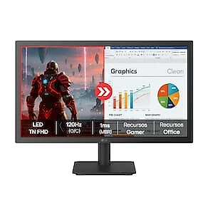 Monitor 22” Full HD LG 22U403A-B 120Hz 1ms Dynamic Action Sync