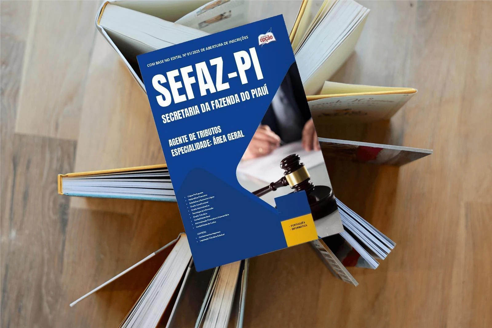 Miniatura Apostila Sefaz Pi 2025 Agente Tributos Especialidade: Área