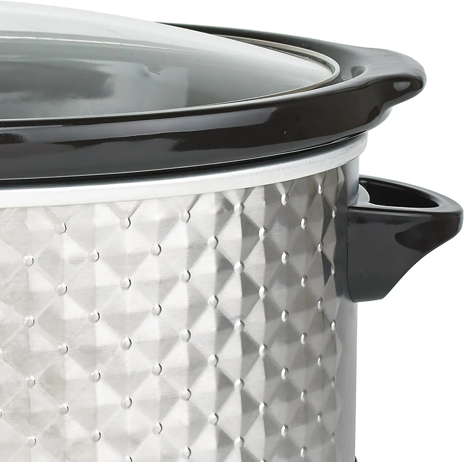 Brentwood SC157S Panela Elétrica Multifuncional 7L Aço I noxidável com Controle de Temperatura 110V270W Prata