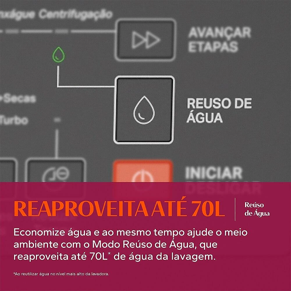Máquina de Lavar Roupas Brastemp 16Kg BWF16AB, Branca - 220 Volts