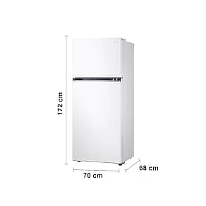 Geladeira LG Frost Free GN-B372PQW Duplex com Tecnologia Smart Inverter, Linear Cooling e Multi Air Flow Branca - 375 litros 110V