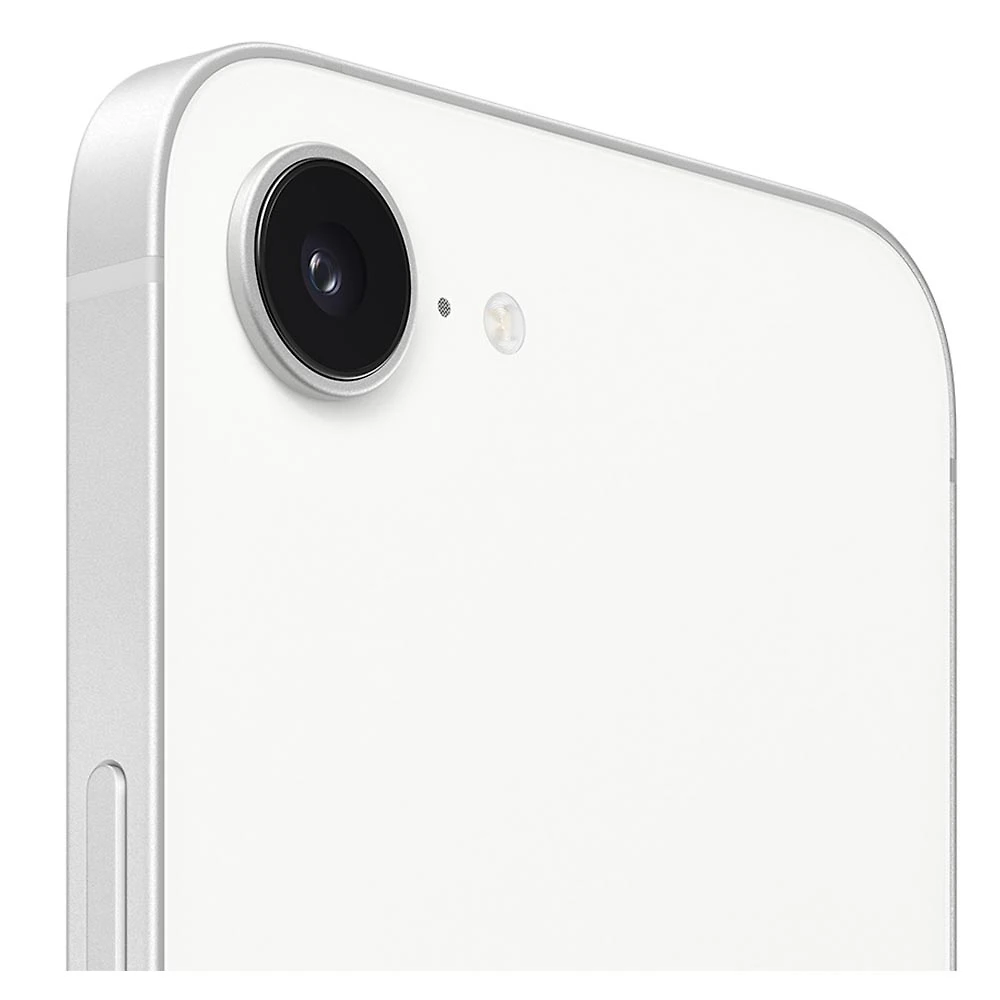 iPhone 16e Apple (128GB) Branco, Tela de 6,1", 5G e Câmera de 48 MP Bivolt