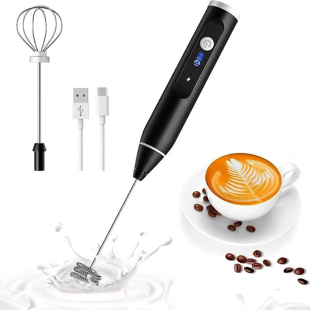 Mixer Portátil 3 em 1 Aquilae Preto 3 Velocidades Bivolt