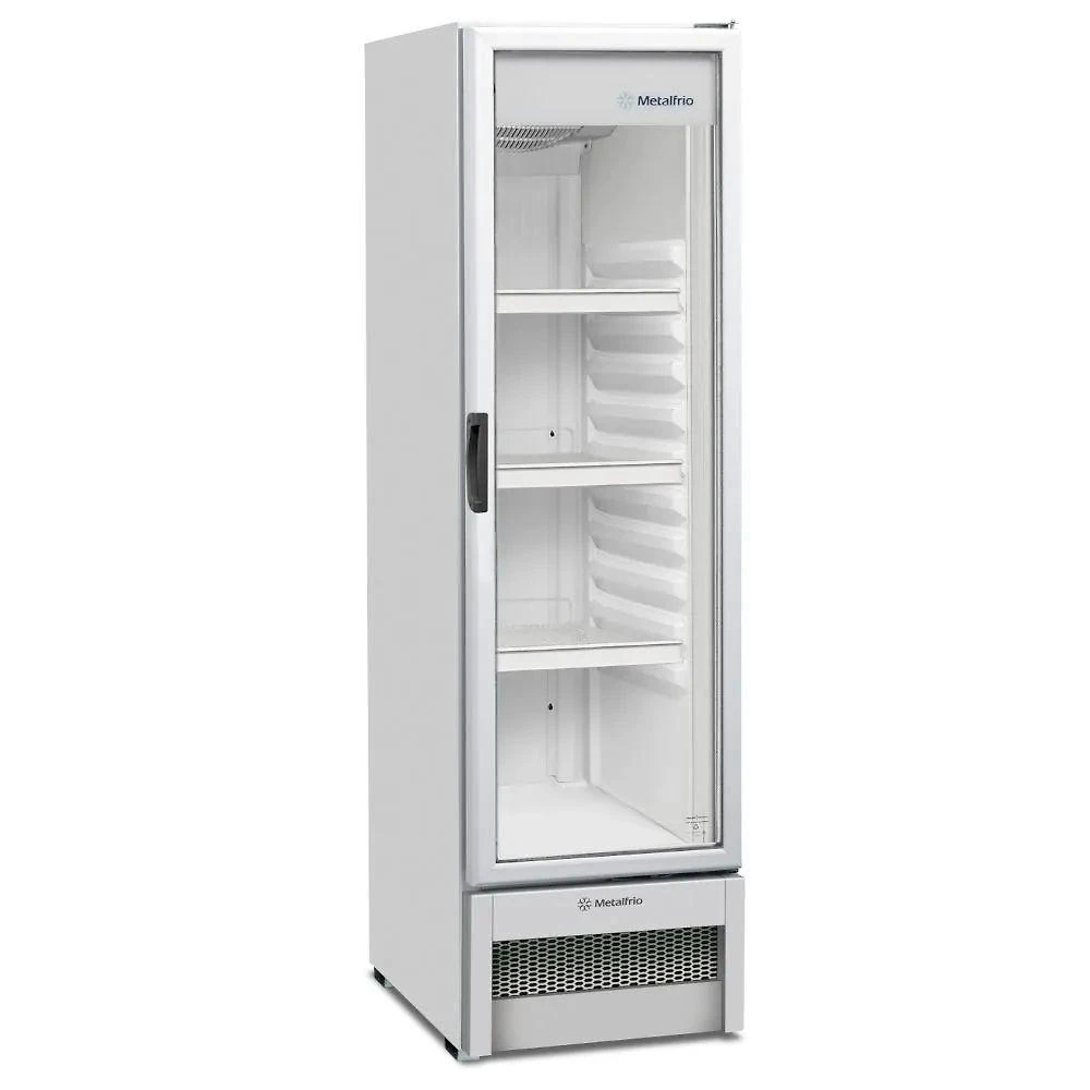 Expositor vertical metalfrio light 324l 1 porta branco 127v vb28