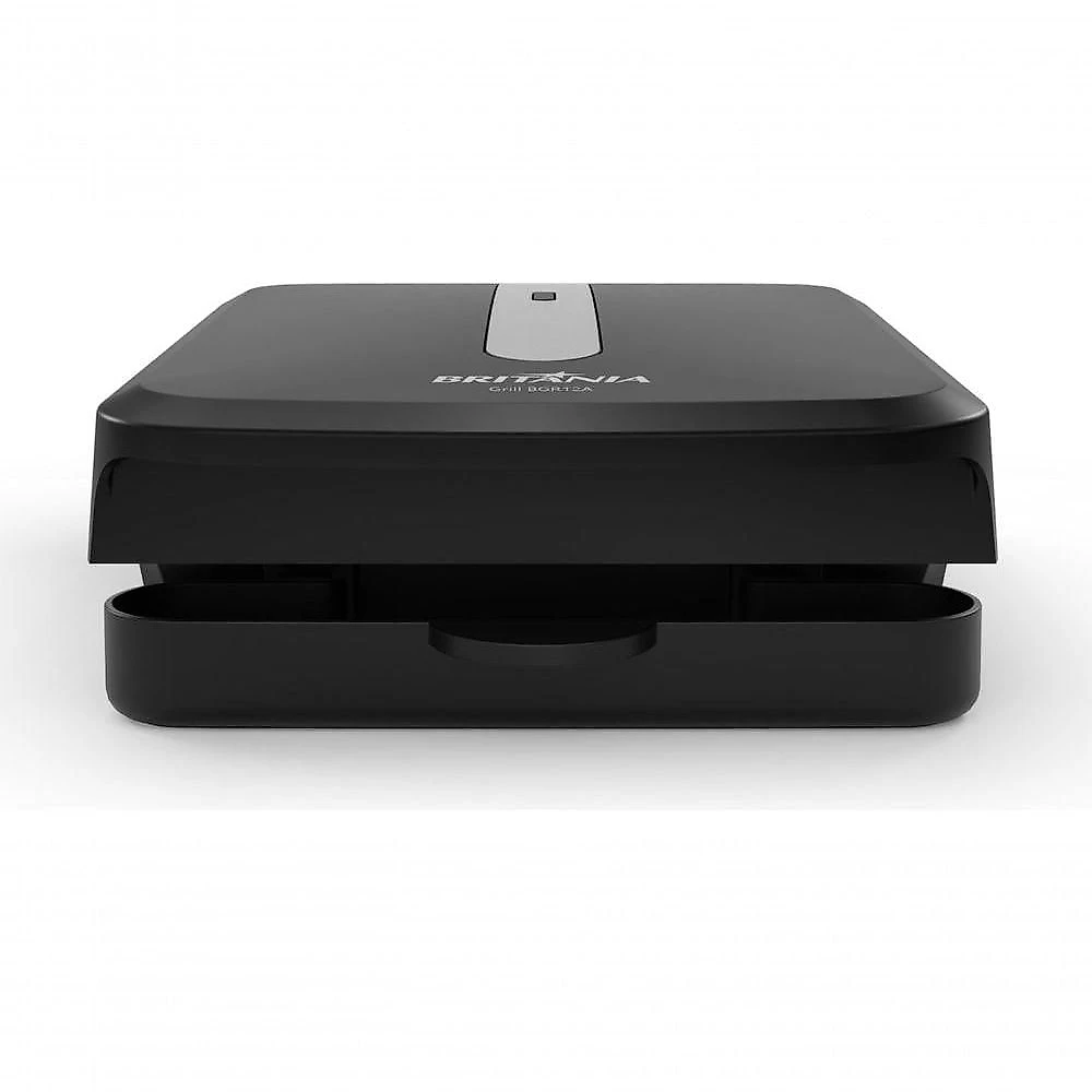 Sanduicheira Grill Britânia BGR12A Chapas Antiaderentes 750W Preto 110V