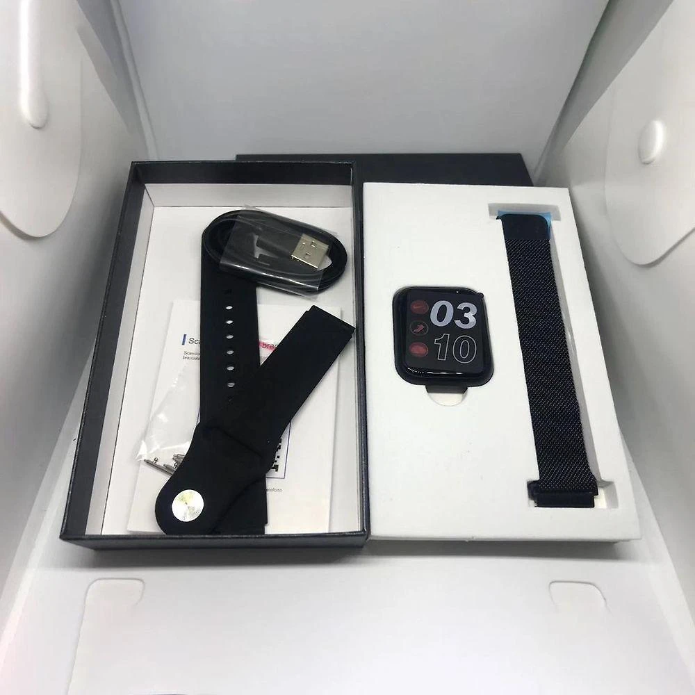 Smartwatch Aquilae P80 Tela 1,3 Polegadas Monitoramento de Batimentos Cardíacos e Oxigênio no Sangue