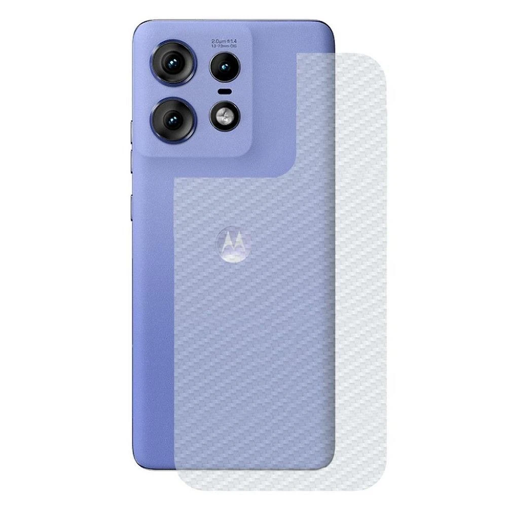 Película Para Motorola Moto Edge 50 Pro 5g - Traseira De Fibra De Carbono - Gshield