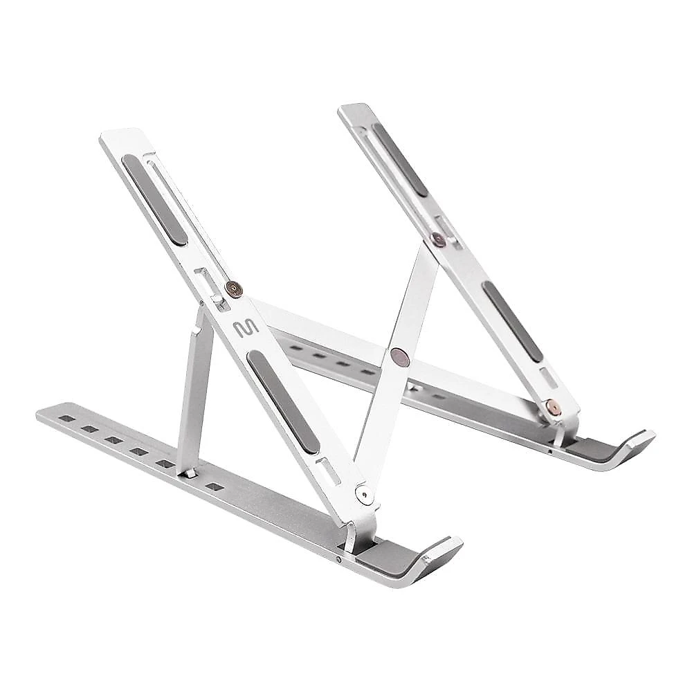Suporte portátil de alumínio para notebook - multilaser - ac378 prata