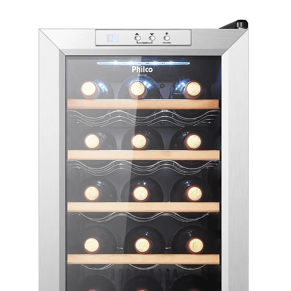 Adega Philco 18 Garrafas 54L Display Digital PAD18I 127V